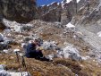 Cesare retrieving the Lhotse's access point